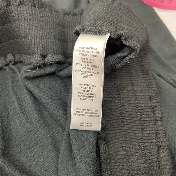 Splendid Black joggers Drawstring Pants Woman’s Size XS - Picture 10 of 11